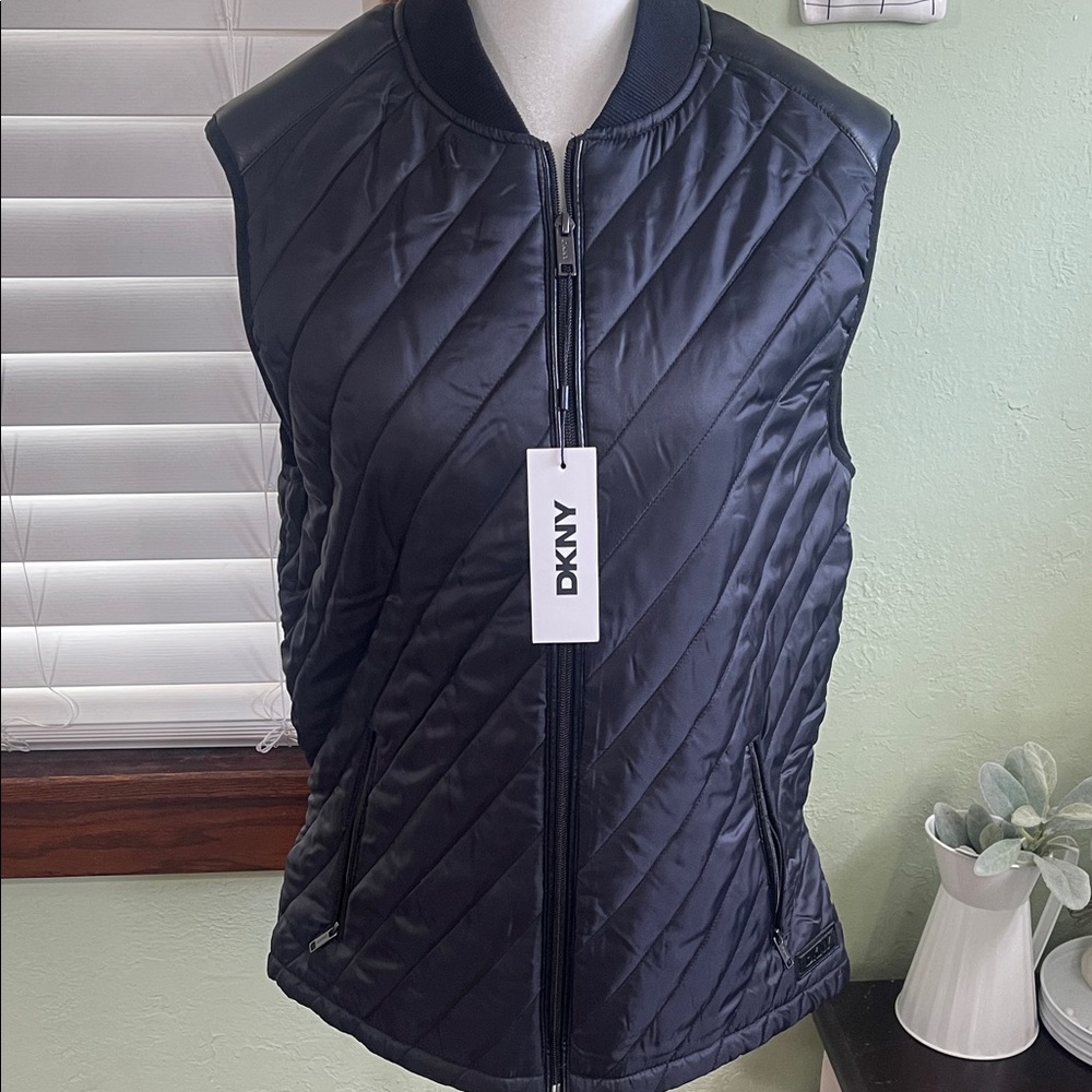 DKNY Black Vest